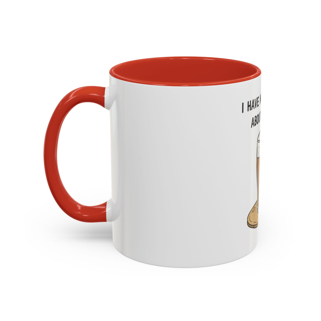 Coffee Mug - "I Have Mixed Drinks About Feelings" Funny Barware Gift