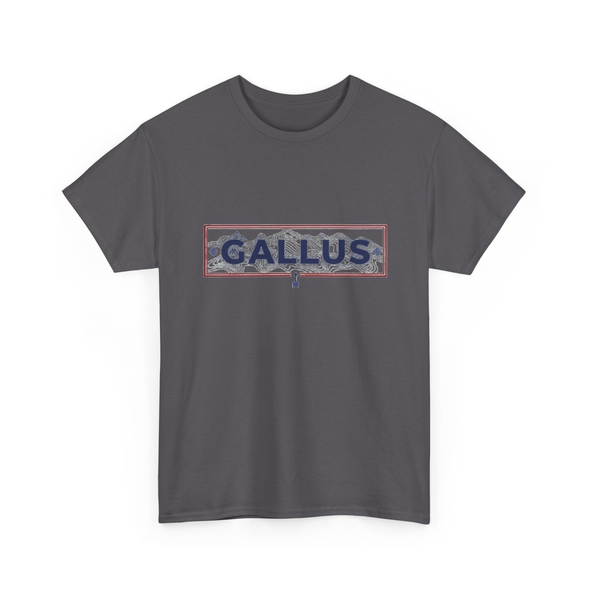 France Map Tee with "GALLUS" Chest Logo
