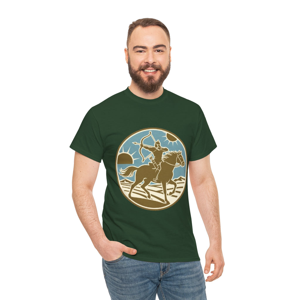 Cowboy Rodeo T‑Shirt — Western Rider Circle Graphic Tee