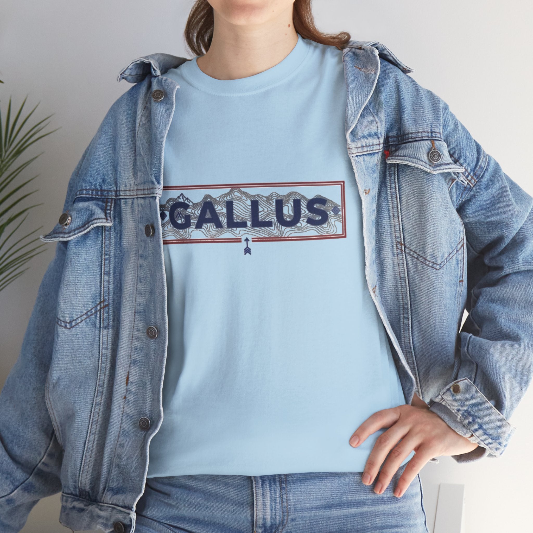 Gallus Spain Map T‑Shirt — Vintage Grid Spain Map Tee