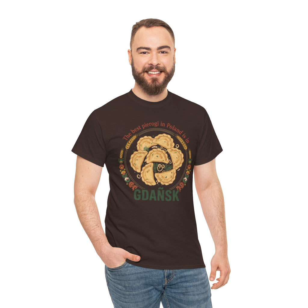 Gdańsk Pierogi T-Shirt — "The best pierogi in Poland" Travel Souvenir Tee