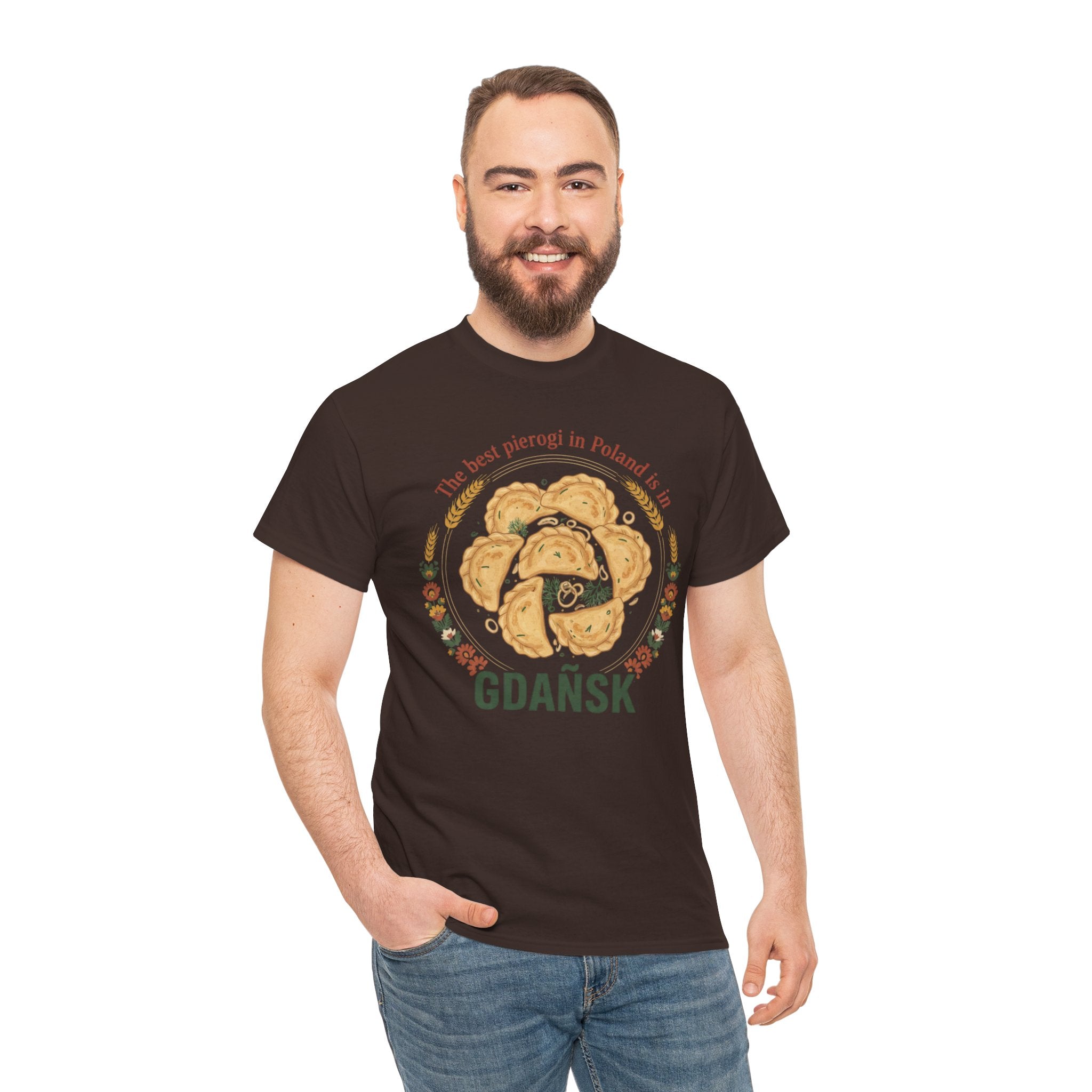 Gdańsk Pierogi T-Shirt — "The best pierogi in Poland" Travel Souvenir Tee