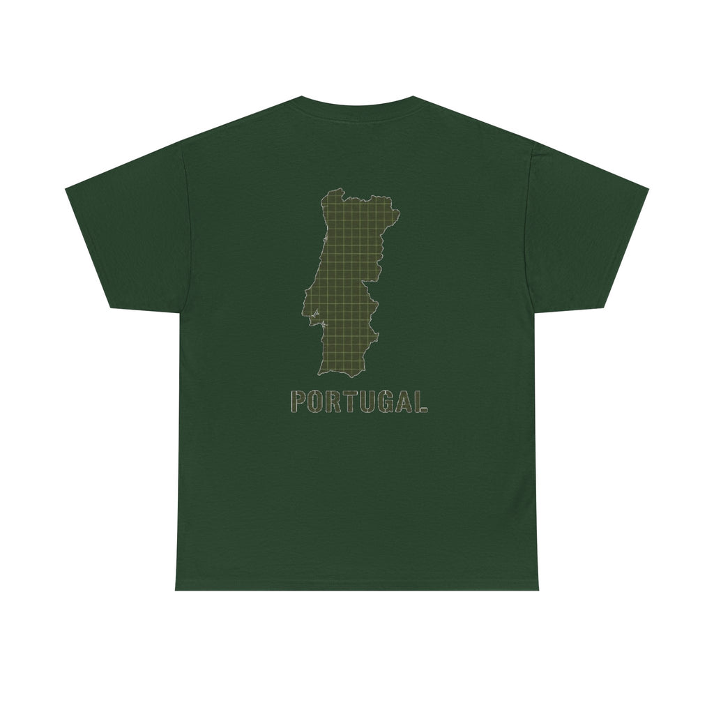 Portugal Map T-Shirt — Gallus Logo Travel Tee