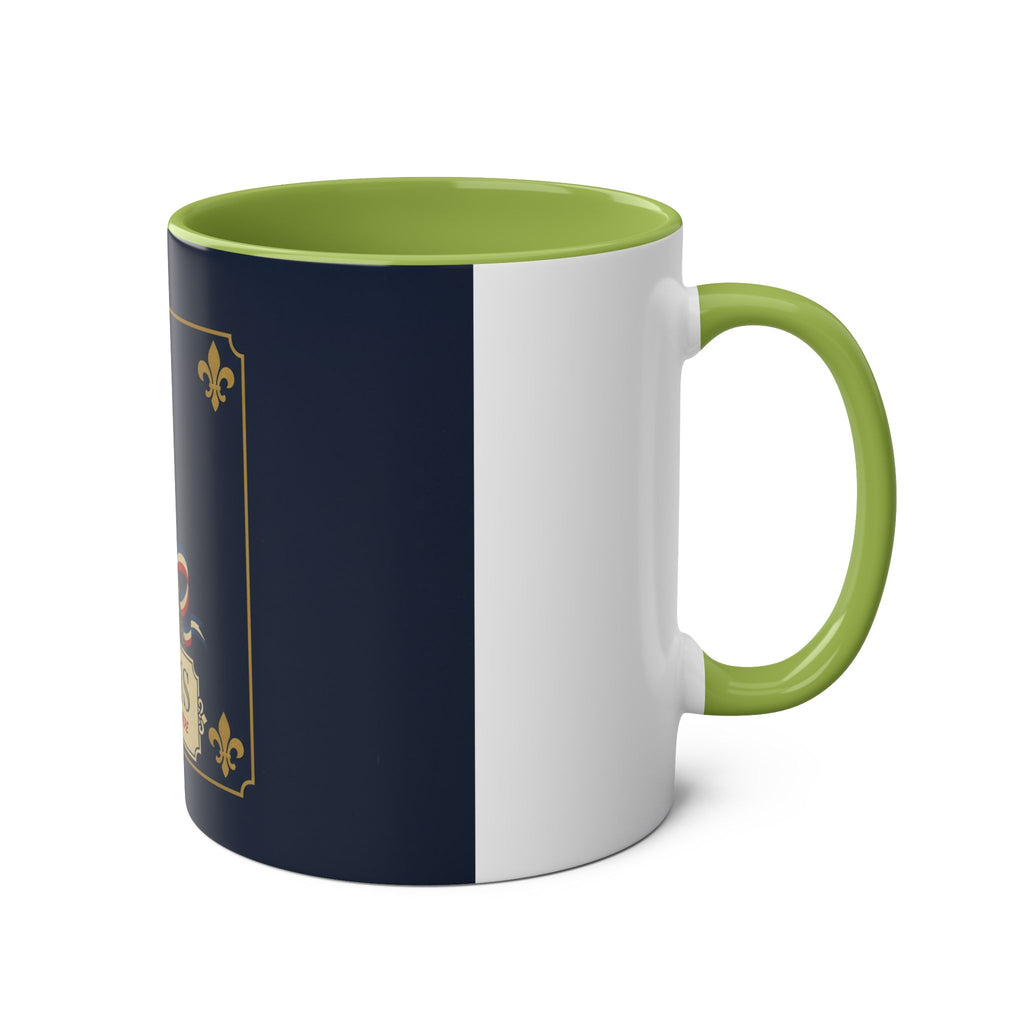 Two-Tone Coffee Mugs, 11oz