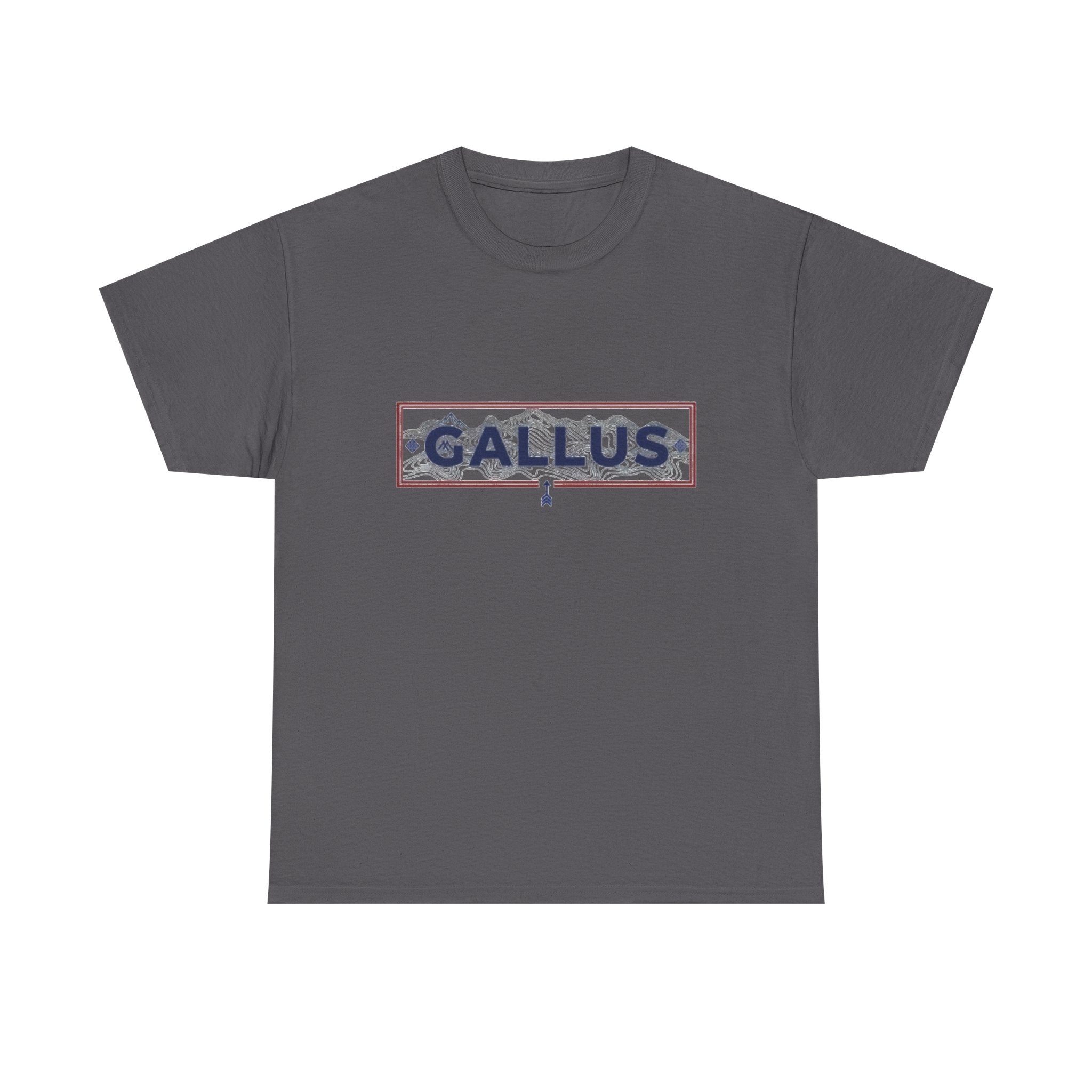 France Map Tee with "GALLUS" Chest Logo