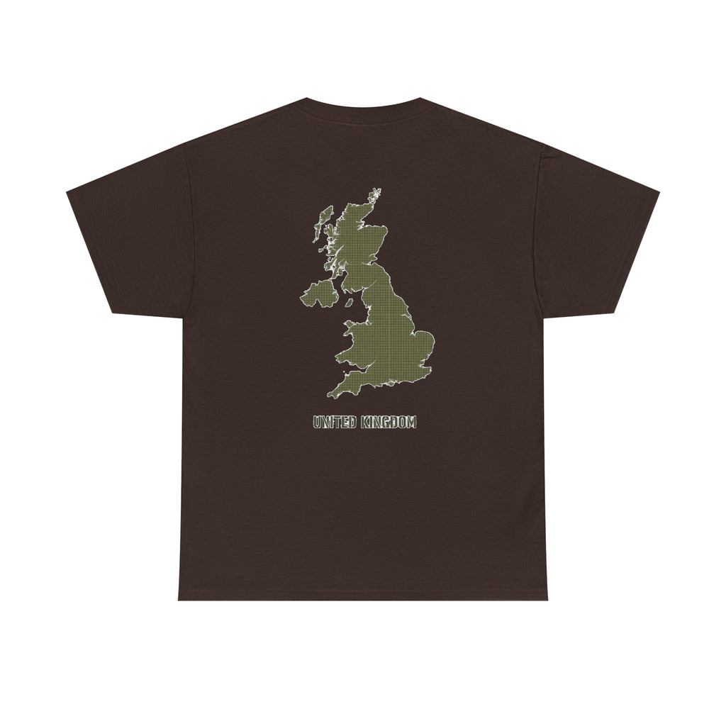 United Kingdom Map Tee — "GALLUS" Streetwear Graphic T-Shirt