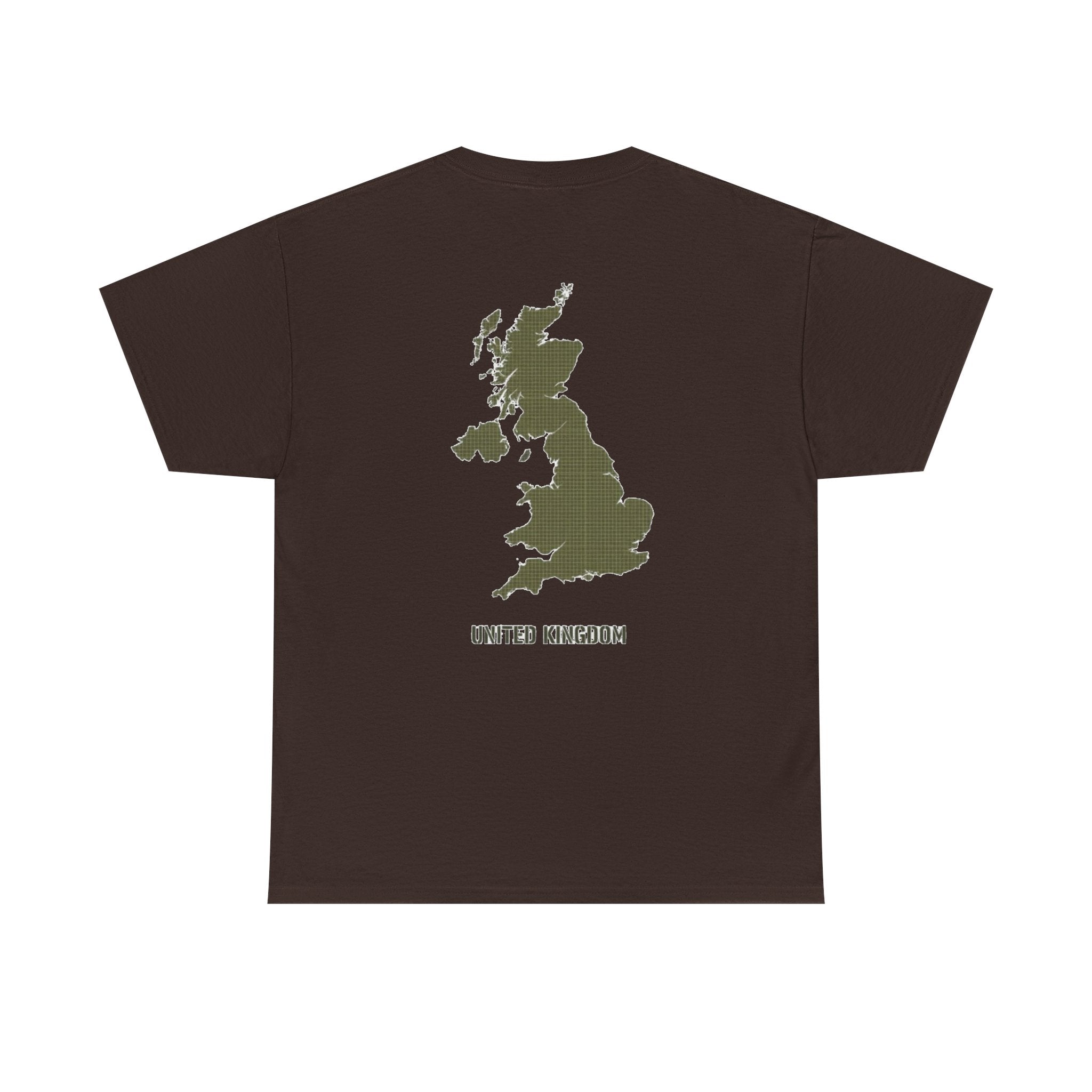 United Kingdom Map Tee — "GALLUS" Streetwear Graphic T-Shirt