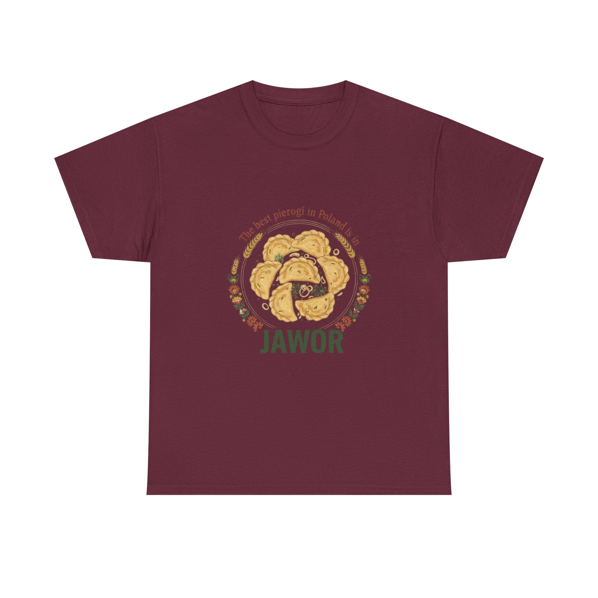 Pierogi Festival T-Shirt — 'Jawor' Polish Pierogi Design