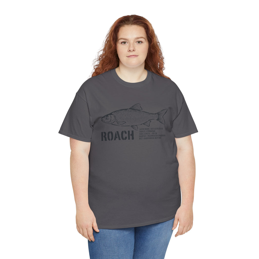 Roach Fish Sketch Tee — Vintage Angler Graphic T-Shirt