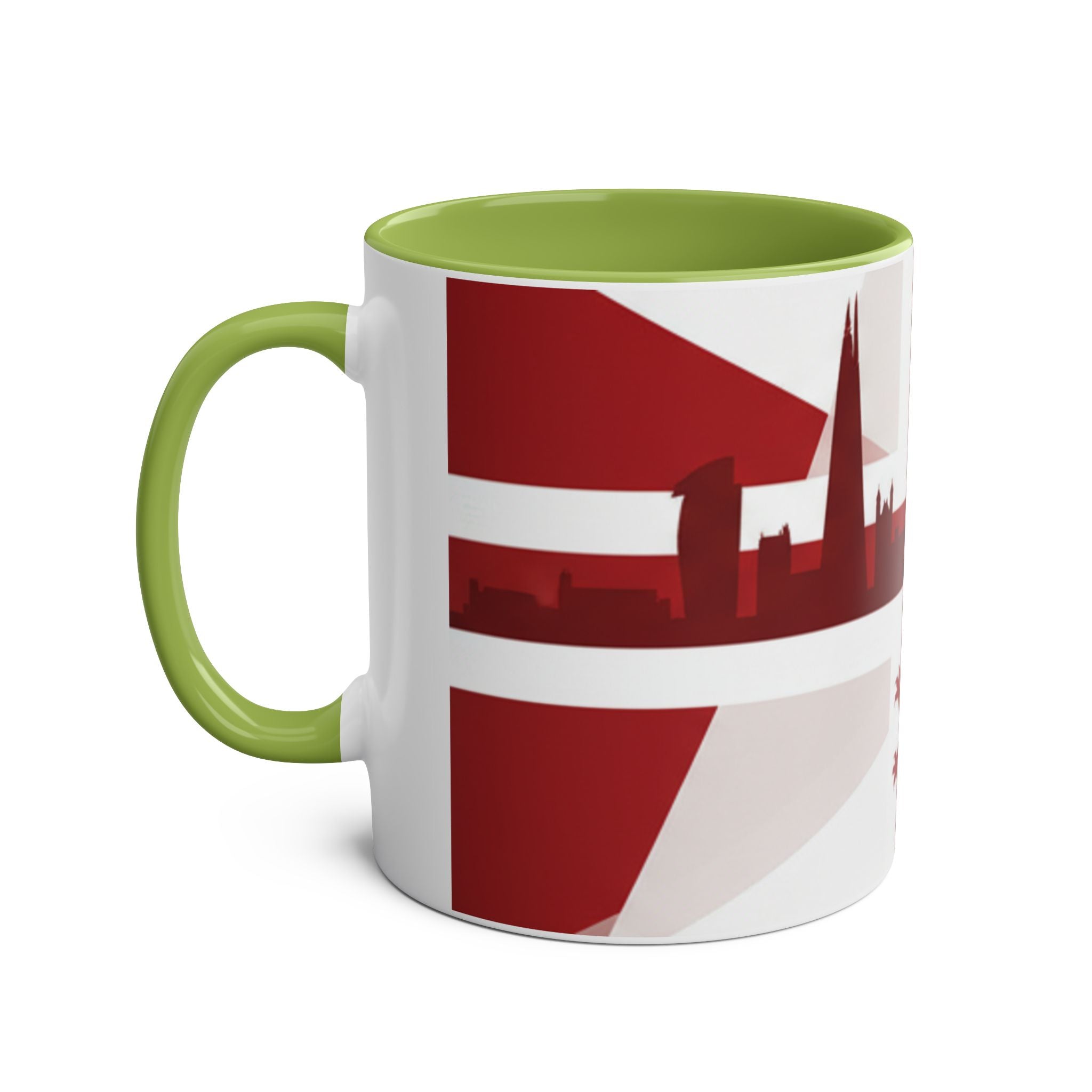 Two-Tone Coffee Mugs, 11oz
