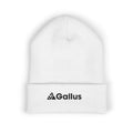 Embroidered "GALLUS" Cuffed Beanie – Classic Knit Winter Hat