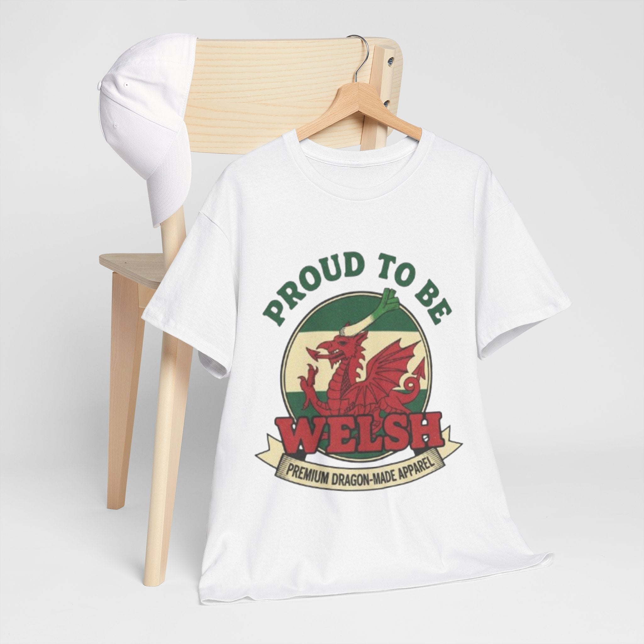 Proud to Be Welsh T-Shirt — Welsh Dragon Pride Tee