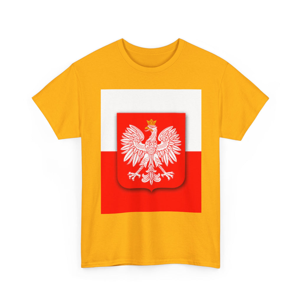 Polish White Eagle T-Shirt — Polska Coat of Arms Tee