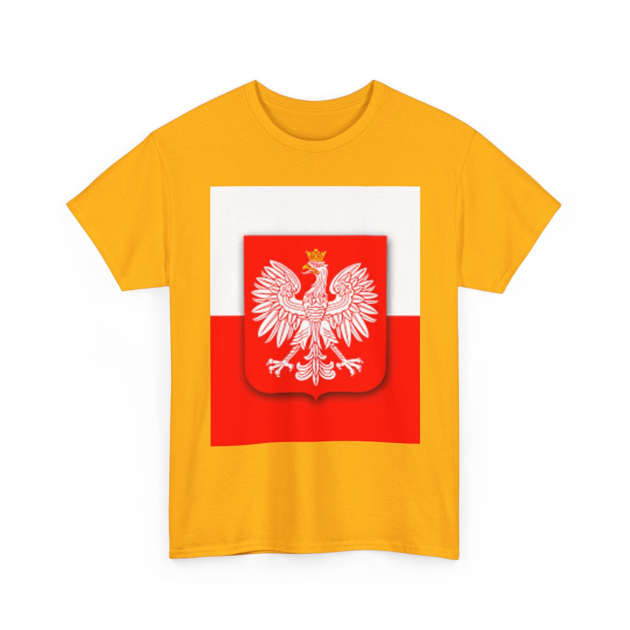 Polish White Eagle T-Shirt — Polska Coat of Arms Tee