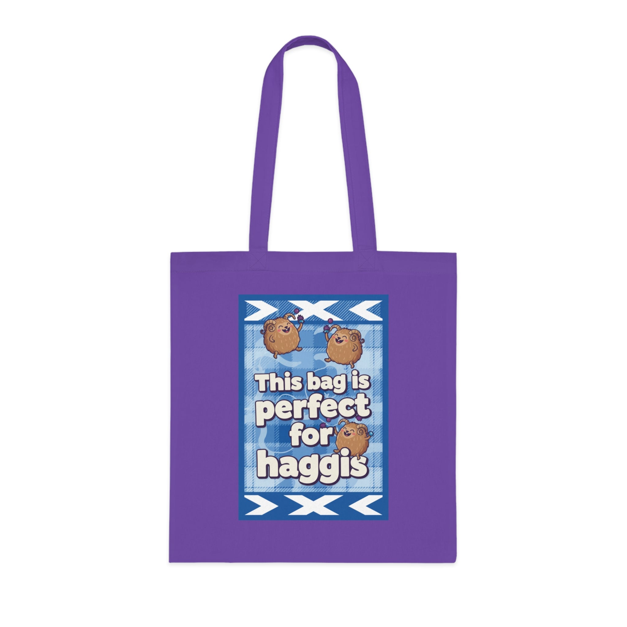 Haggis Tote Bag – 'This Bag Is Perfect for Haggis' Scottish Food Novelty Cotton Tote