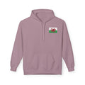 Welsh Dragon Drinking Beer Hoodie — Rugby Pub Fan Pullover