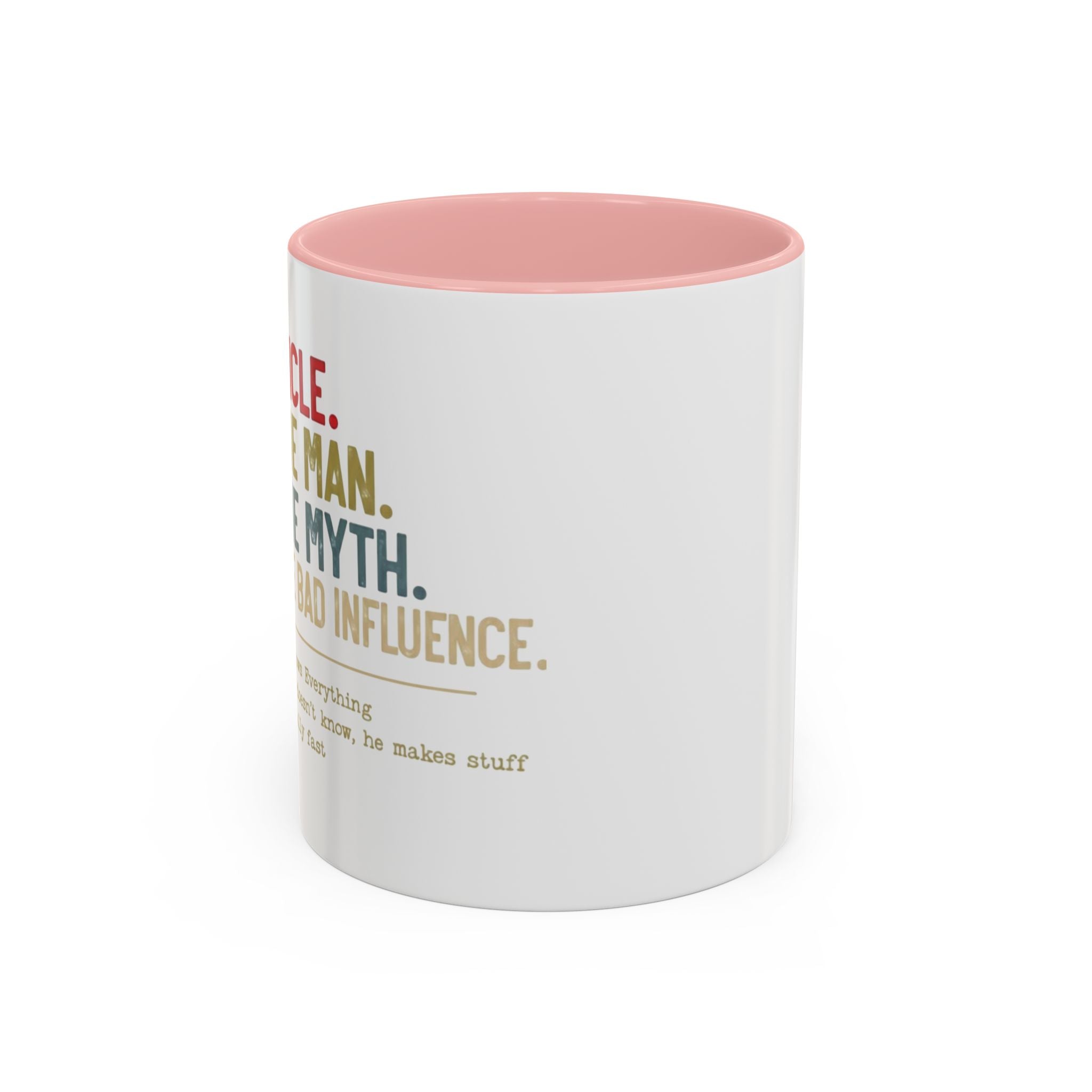 Uncle 'The Man, The Myth, The Legend' Accent Coffee Mug