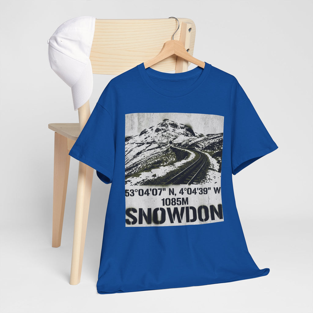 Snowdon Mountain Tee — Snowdon 1085M Coordinates Graphic T-Shirt