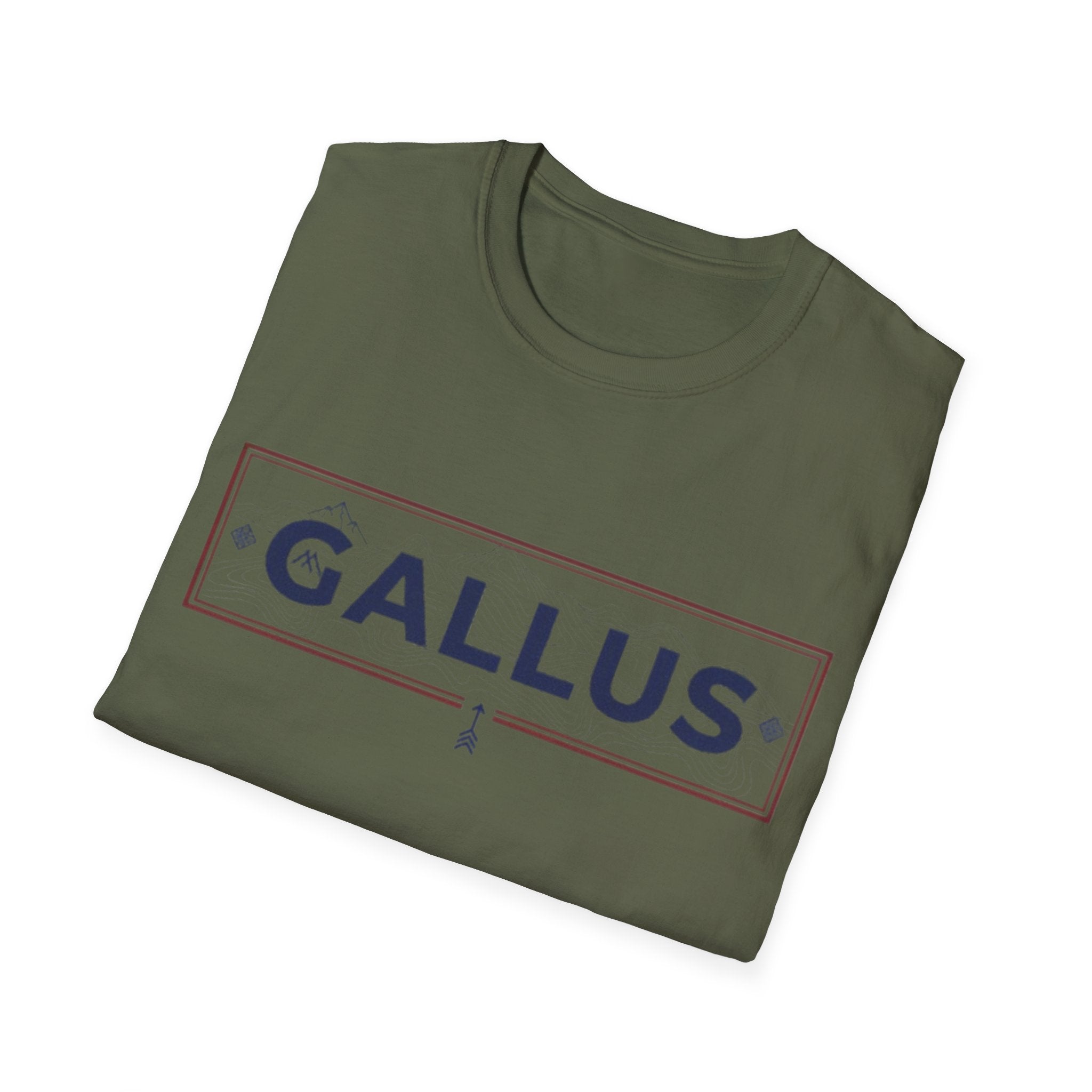 Gallus Street Sign T-Shirt — Vintage Road-Style Graphic Tee