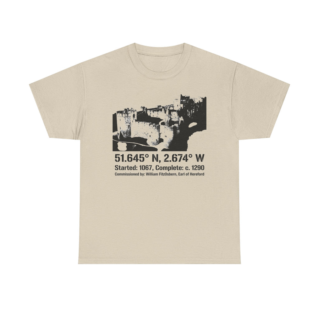 Chepstow Castle T‑Shirt — Historic Landmark Tee for Castle Lovers & Travelers