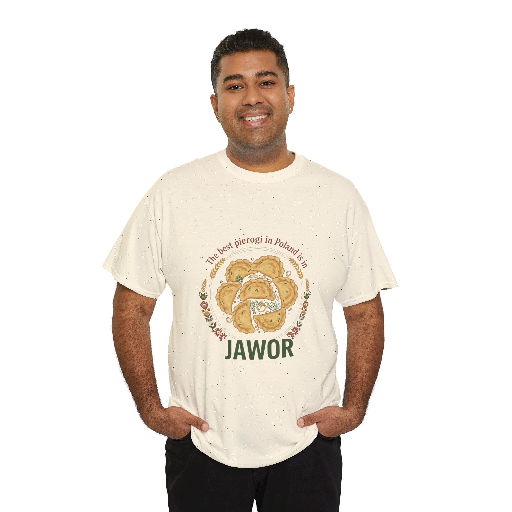 Pierogi Festival T-Shirt — 'Jawor' Polish Pierogi Design