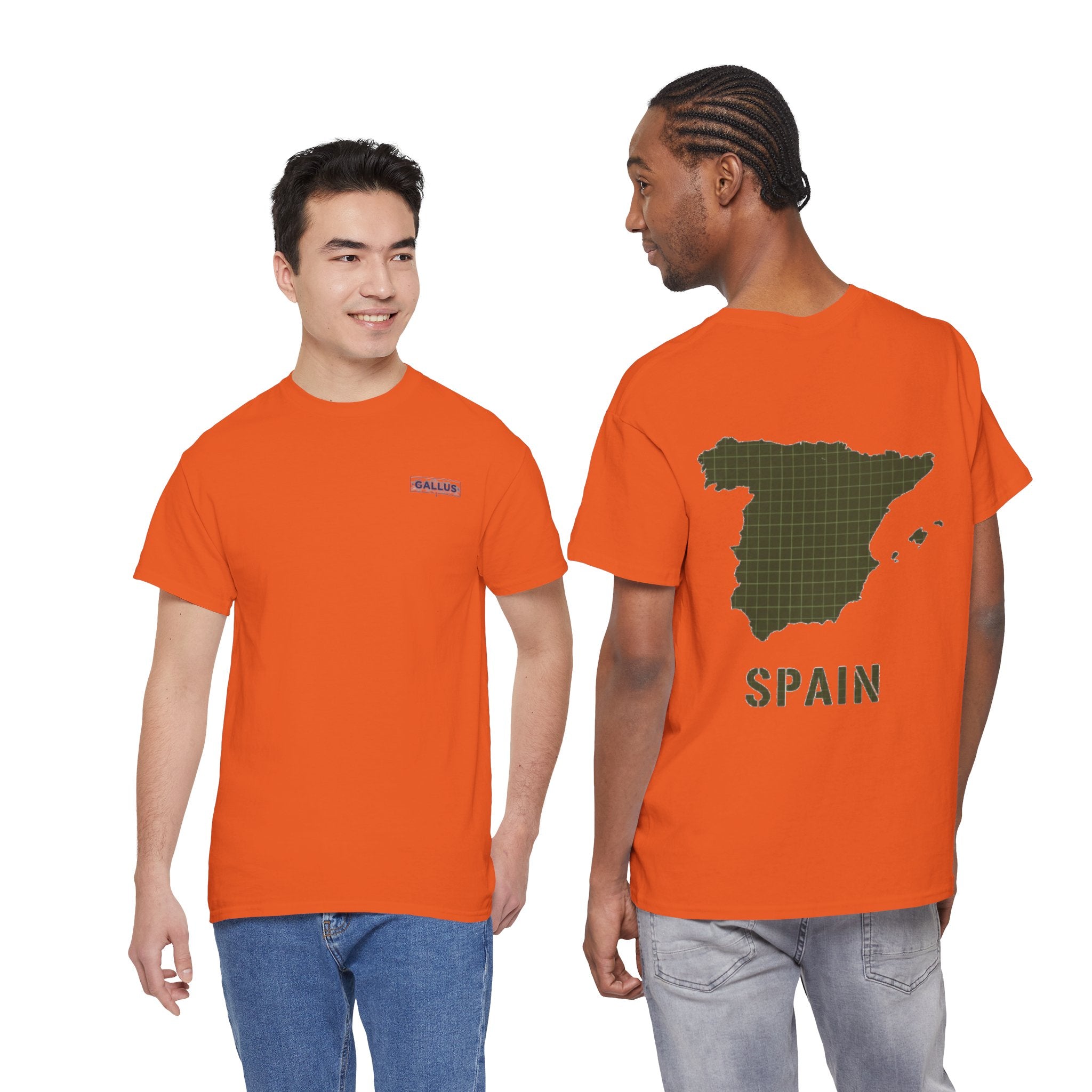 Spain Map Graphic Tee — Minimalist Travel T‑Shirt