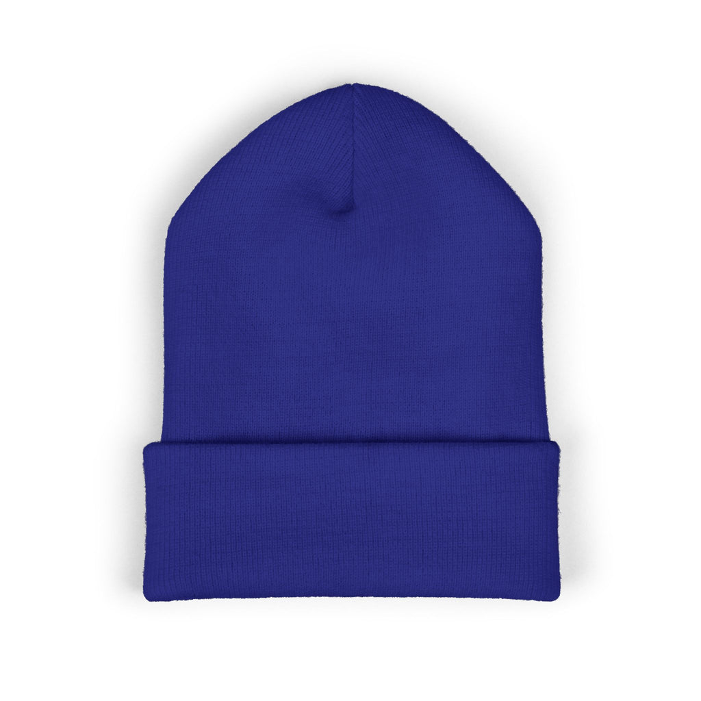 Embroidered 'GALLUS' Cuffed Beanie – Classic Knit Winter Hat