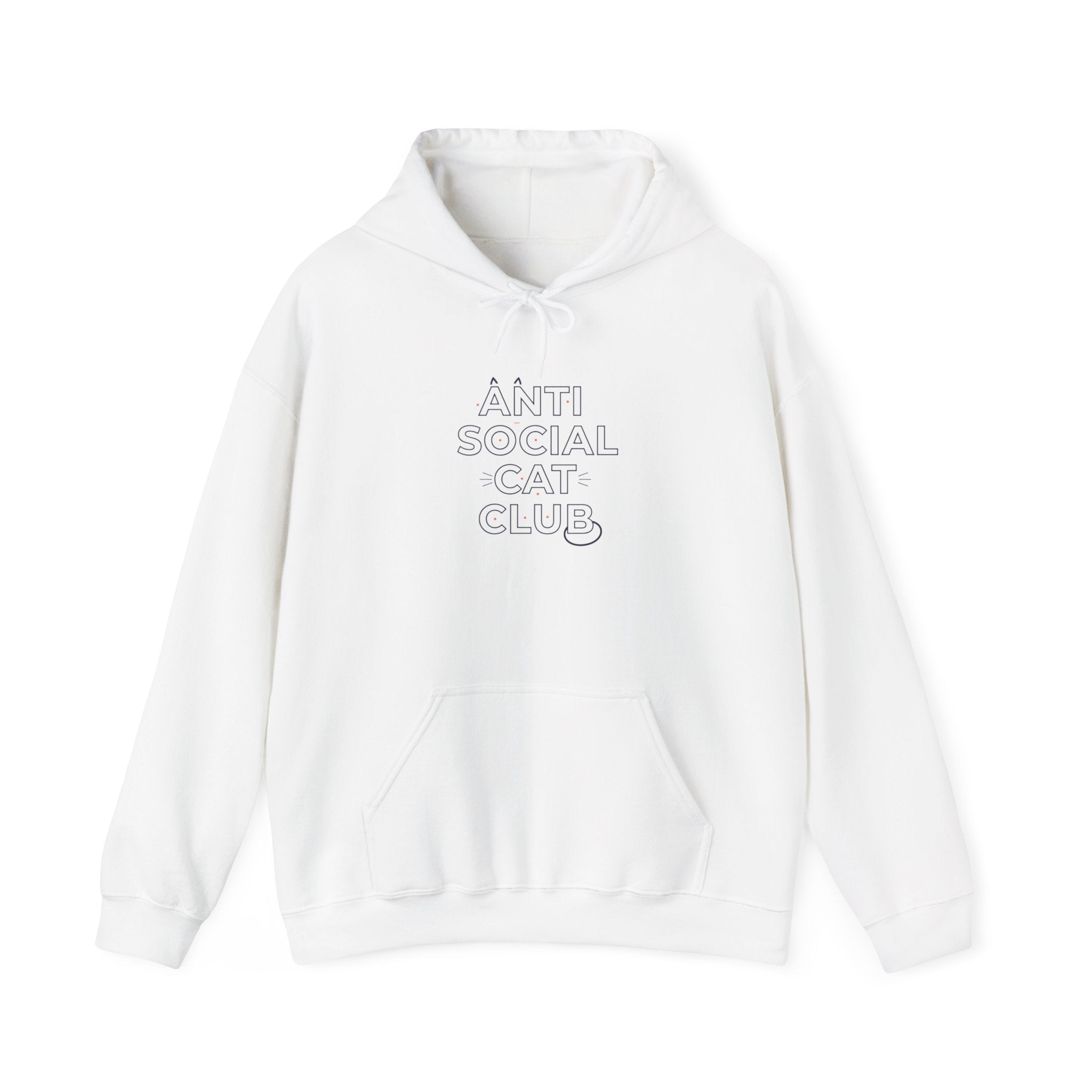 Hollow Outline Typography Hoodie | outline text shirt, minimalist typography