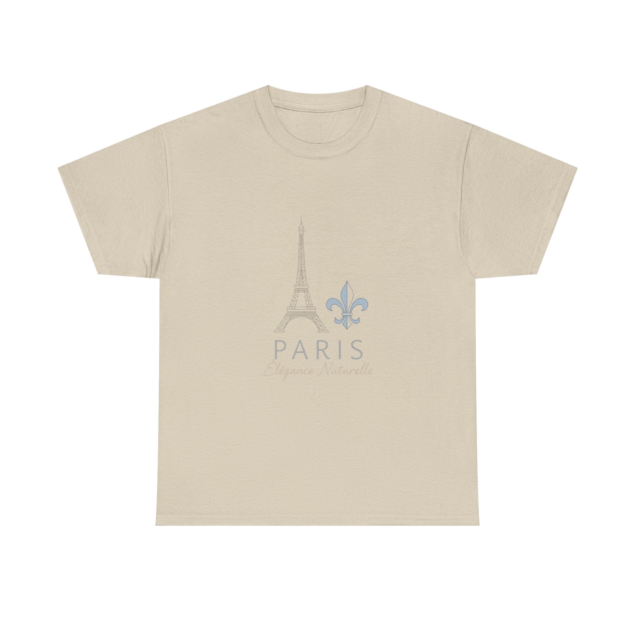 Paris Eiffel Tower Tee – 'Paris Élégance Naturelle' Graphic T-Shirt