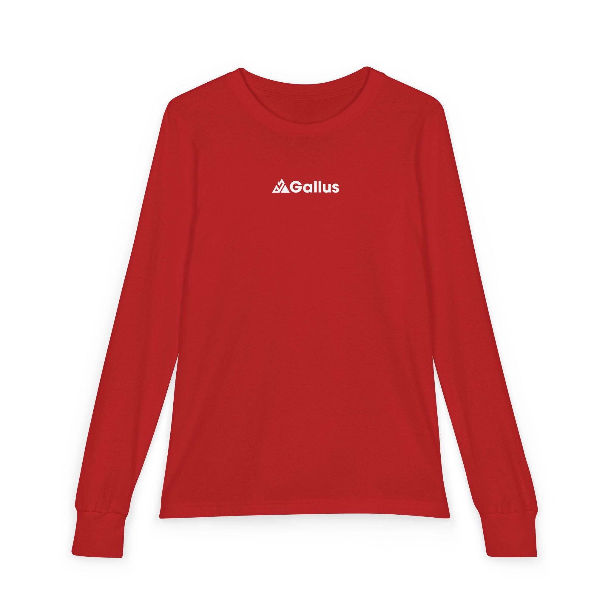 Youth Long Sleeve Tee — Minimal White Jersey Shirt
