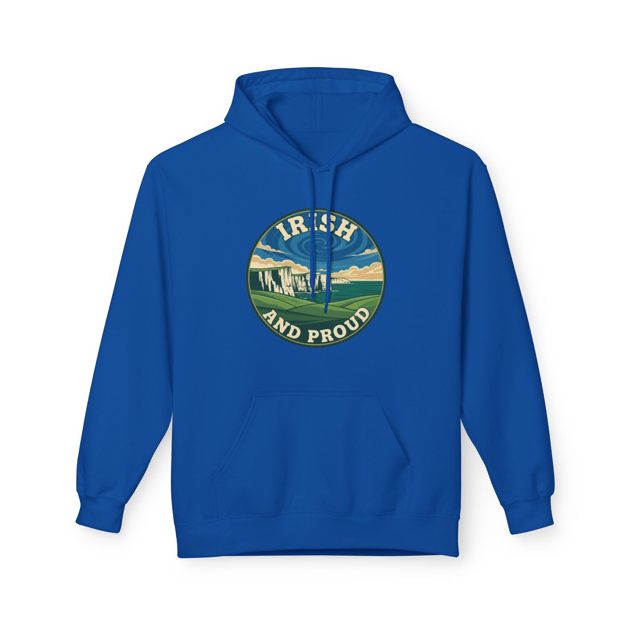 Irish and Proud Hoodie — Vintage Ireland Graphic Pullover