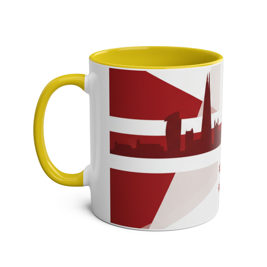 Two-Tone Coffee Mugs, 11oz