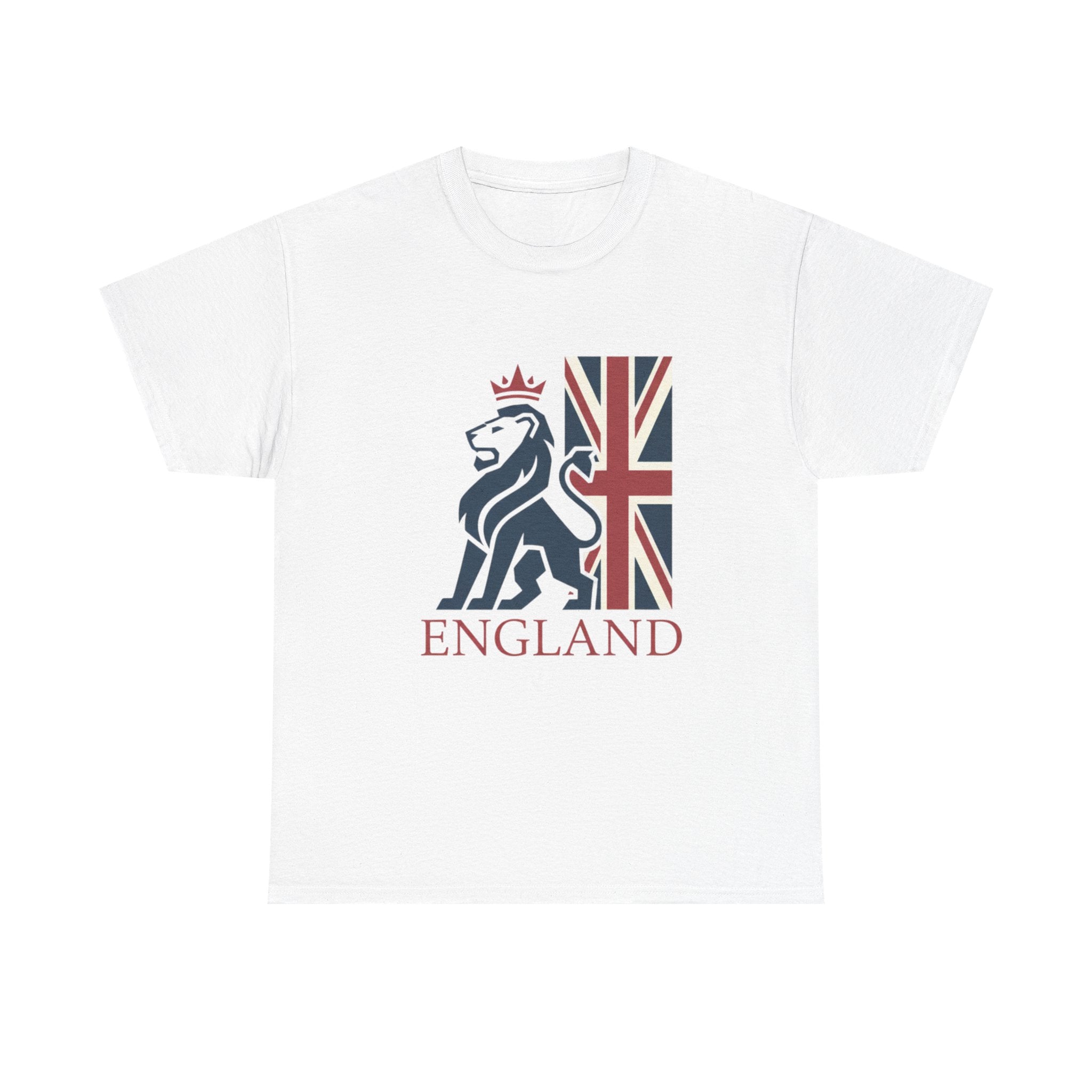 England Lion Flag T-Shirt — British Pride Graphic Tee