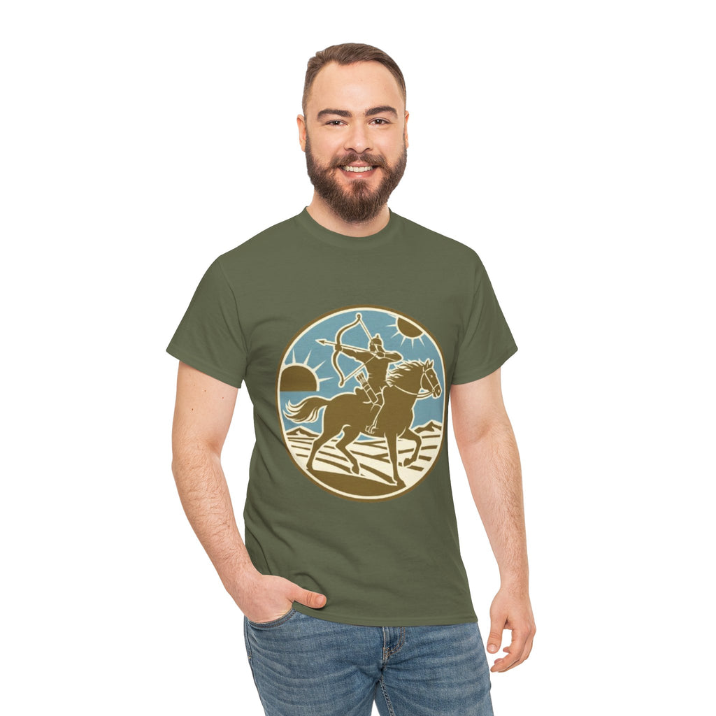 Cowboy Rodeo T‑Shirt — Western Rider Circle Graphic Tee
