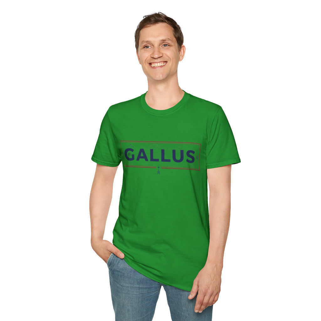 Gallus Street Sign T-Shirt — Vintage Road-Style Graphic Tee