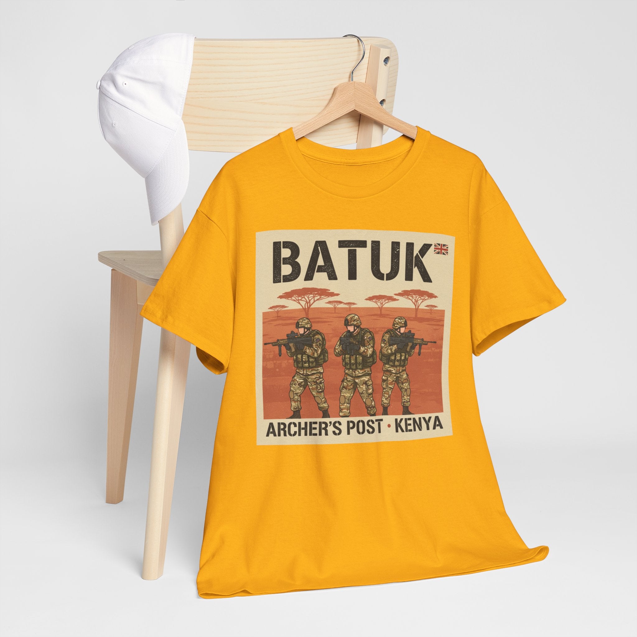 BATUK Archer's Post Kenya Vintage Military T-Shirt