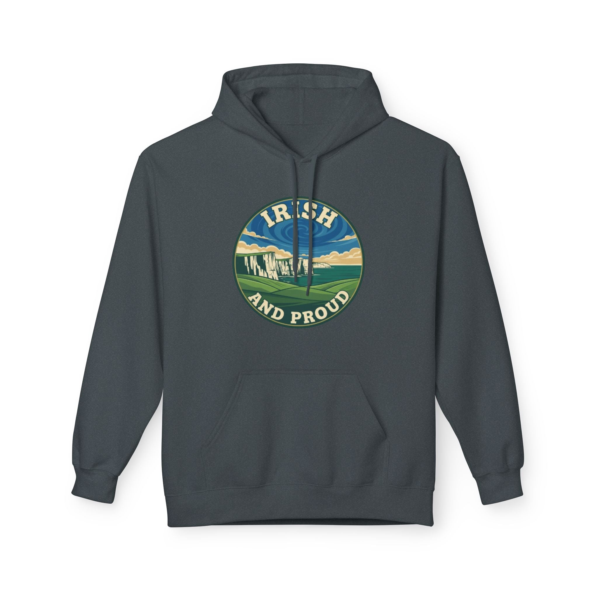 Irish and Proud Hoodie — Vintage Ireland Graphic Pullover