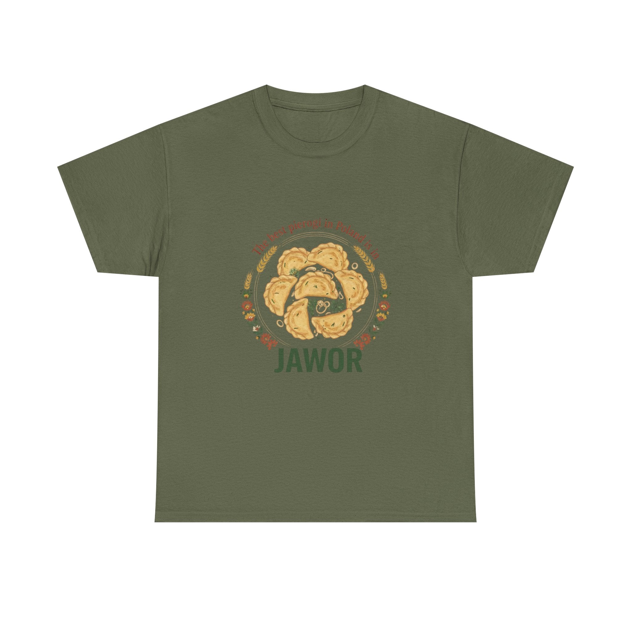 Pierogi Festival T-Shirt — 'Jawor' Polish Pierogi Design