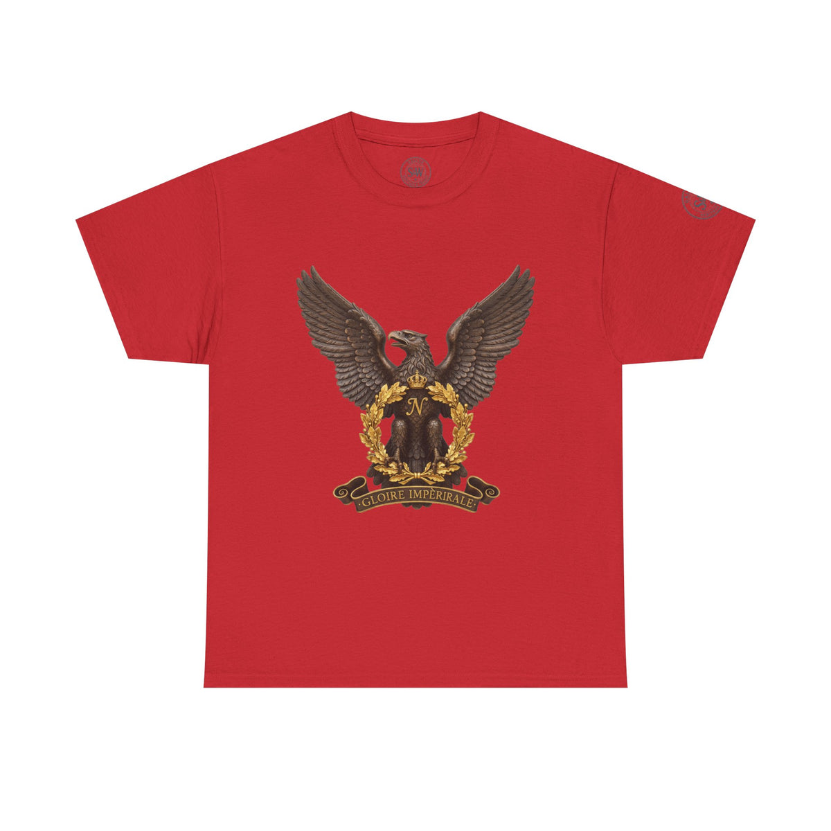 French Bonaparte Eagle Crest T-Shirt — Napoleonic Heritage Tee — product image 12