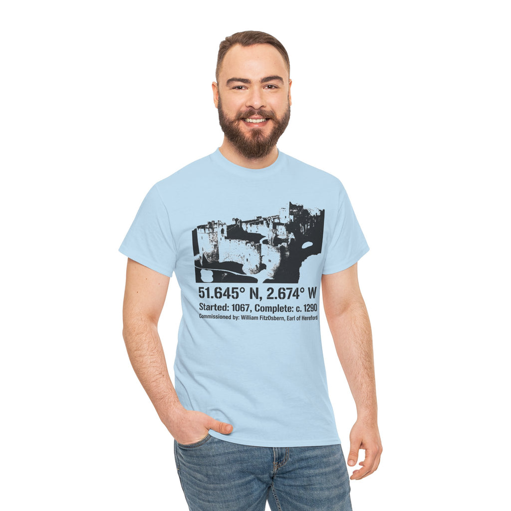 Chepstow Castle T‑Shirt — Historic Landmark Tee for Castle Lovers & Travelers