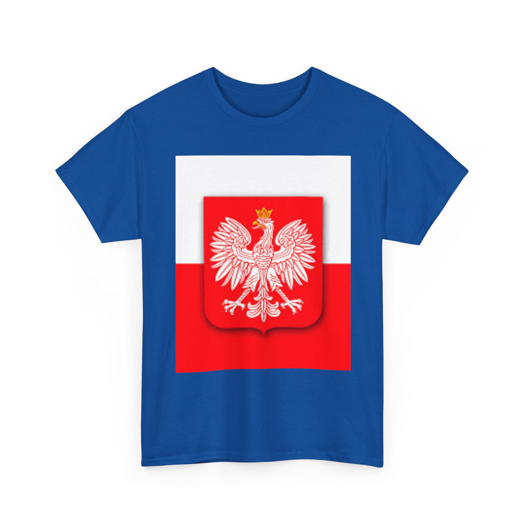Polish White Eagle T-Shirt — Polska Coat of Arms Tee