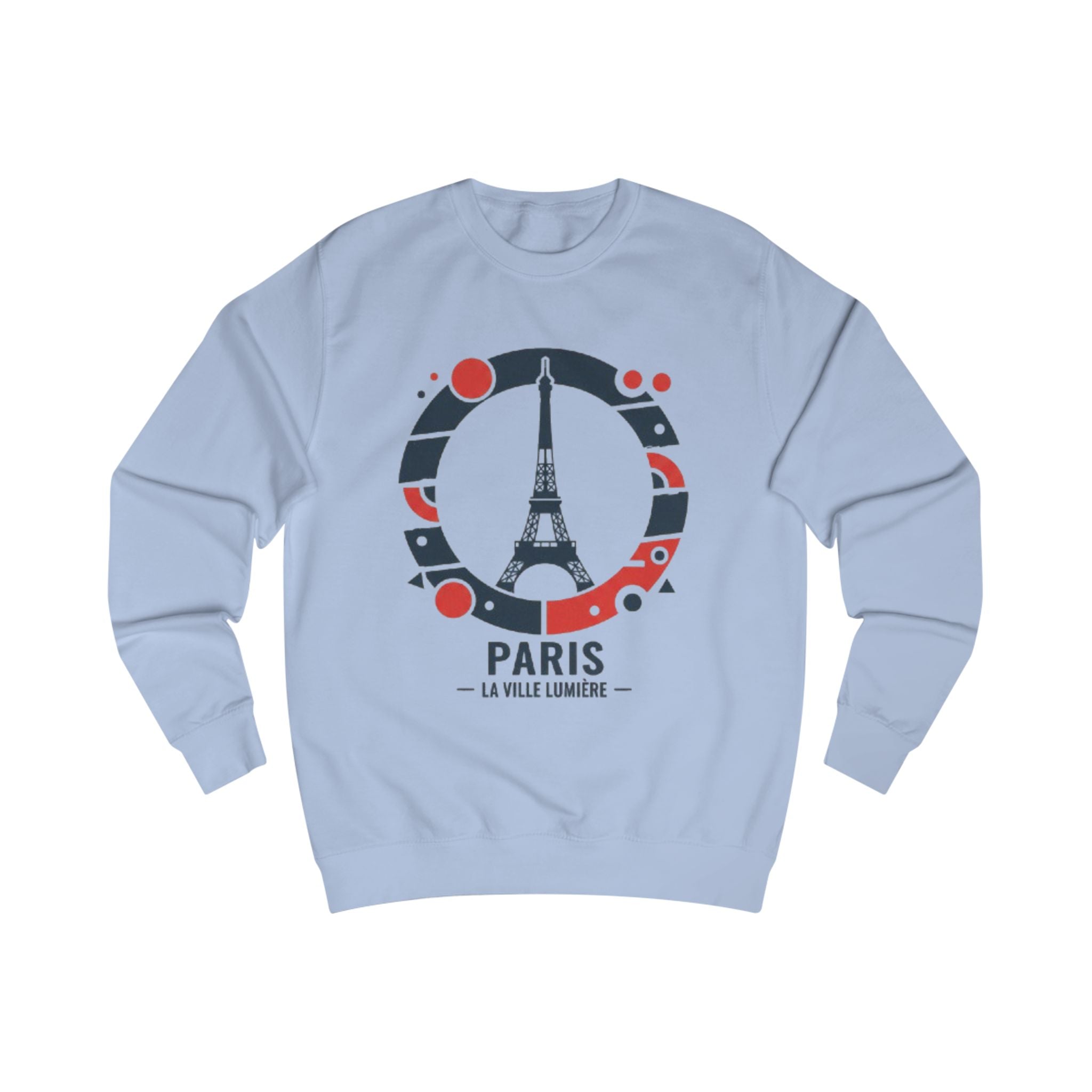 Paris Eiffel Tower Sweatshirt — La Ville Lumière Graphic Crewneck