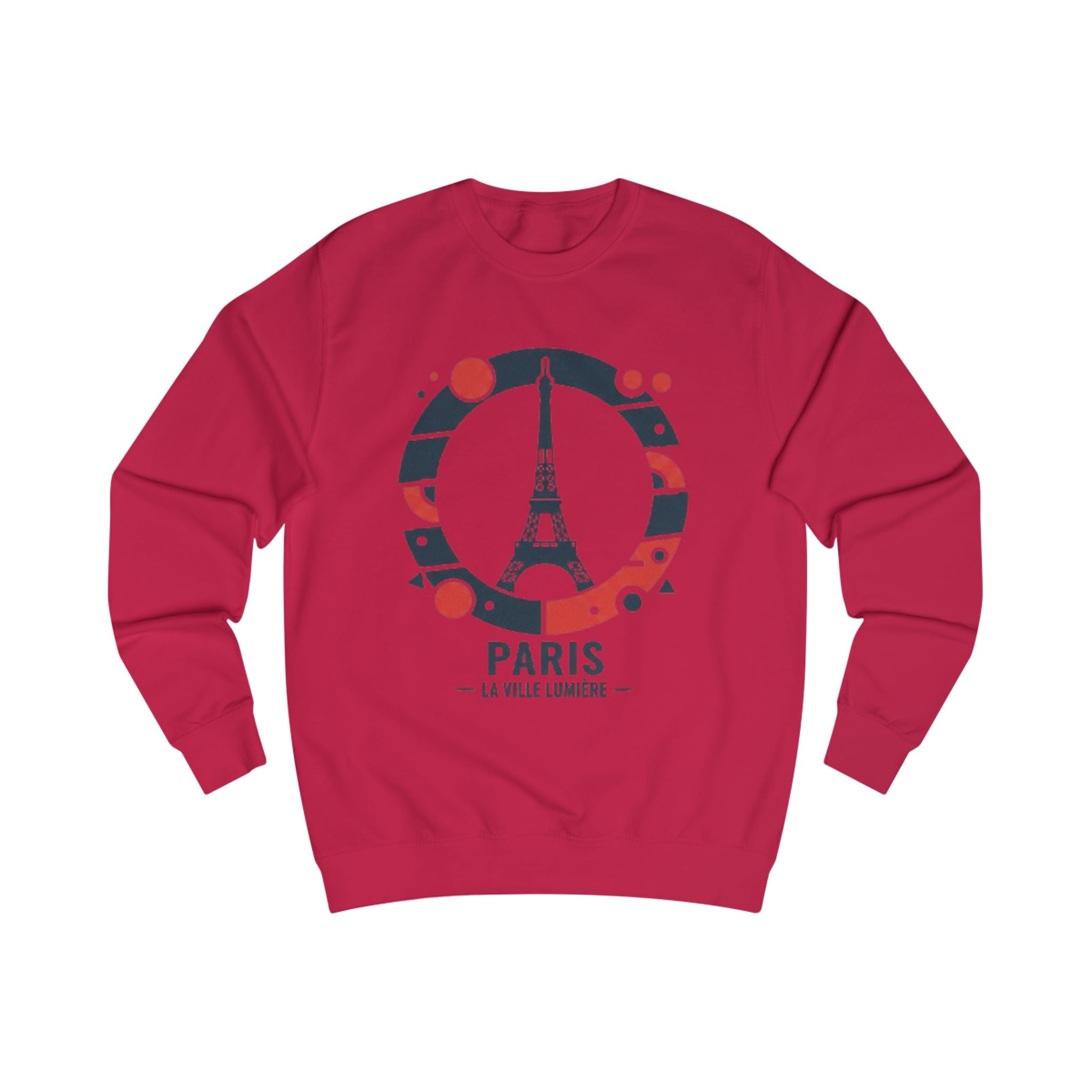Paris Eiffel Tower Sweatshirt — La Ville Lumière Graphic Crewneck