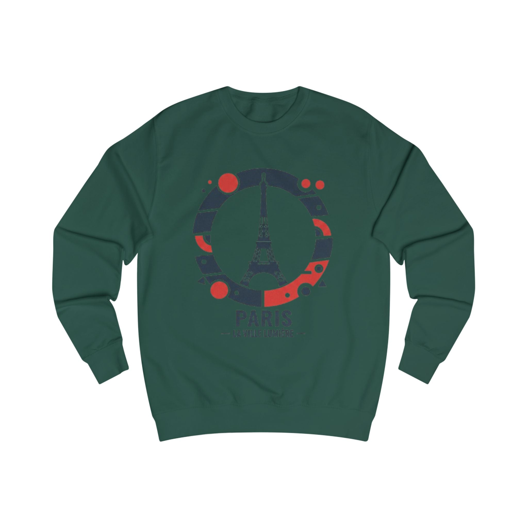 Paris Eiffel Tower Sweatshirt — La Ville Lumière Graphic Crewneck