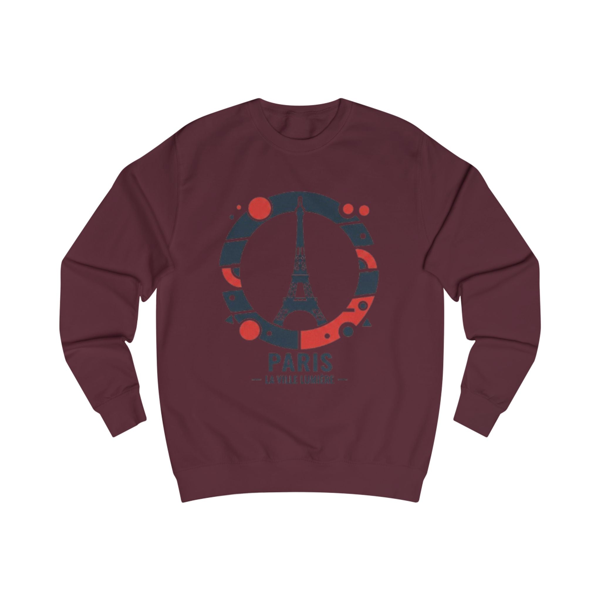Paris Eiffel Tower Sweatshirt — La Ville Lumière Graphic Crewneck