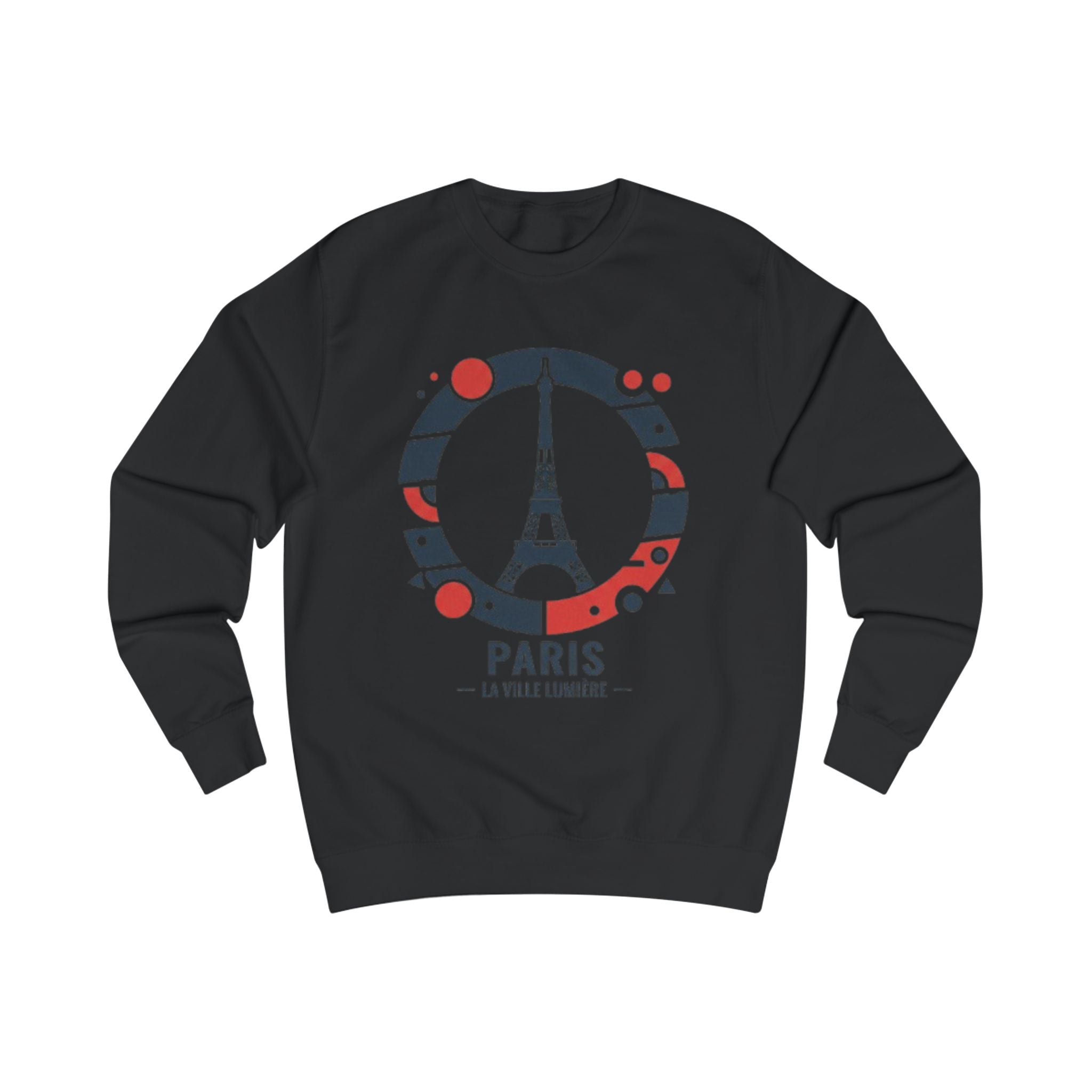 Paris Eiffel Tower Sweatshirt — La Ville Lumière Graphic Crewneck