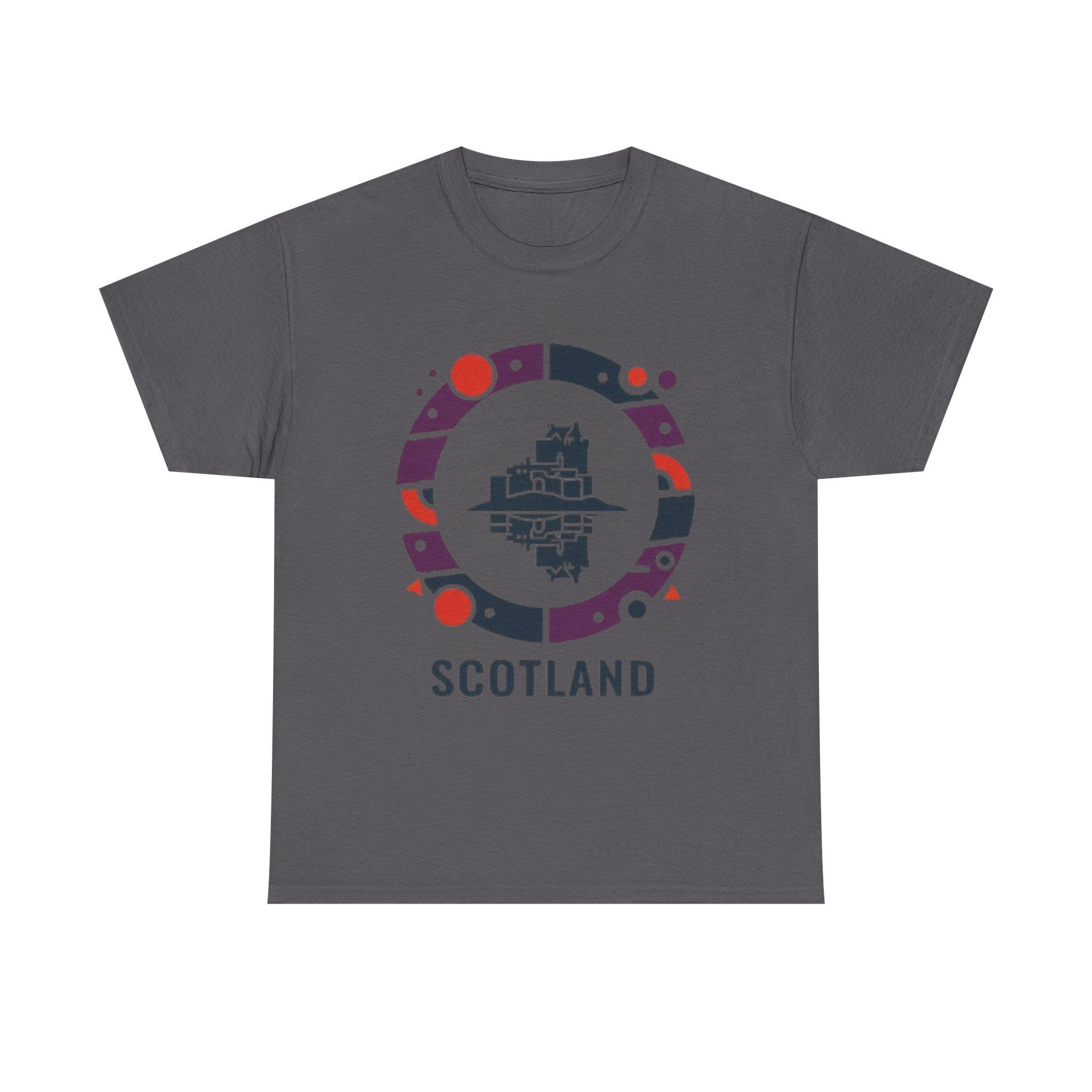 Scotland Circle Castle T‑Shirt