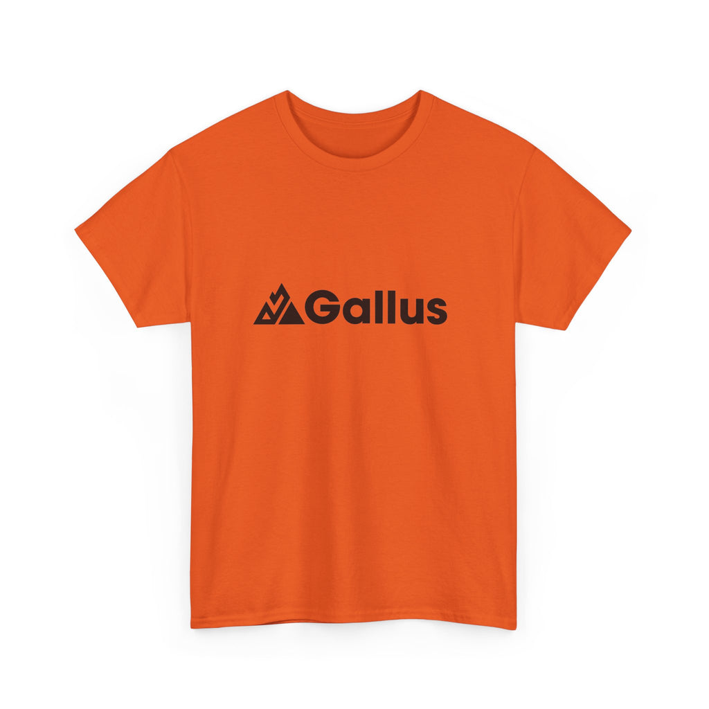 Italy Map Tee — GALLUS Logo Casual Cotton T-Shirt