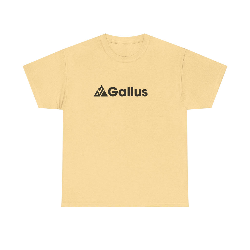 Gallus Mountains T‑Shirt — "Don’t Look… It Is A Long Way Up" Adventure Tee