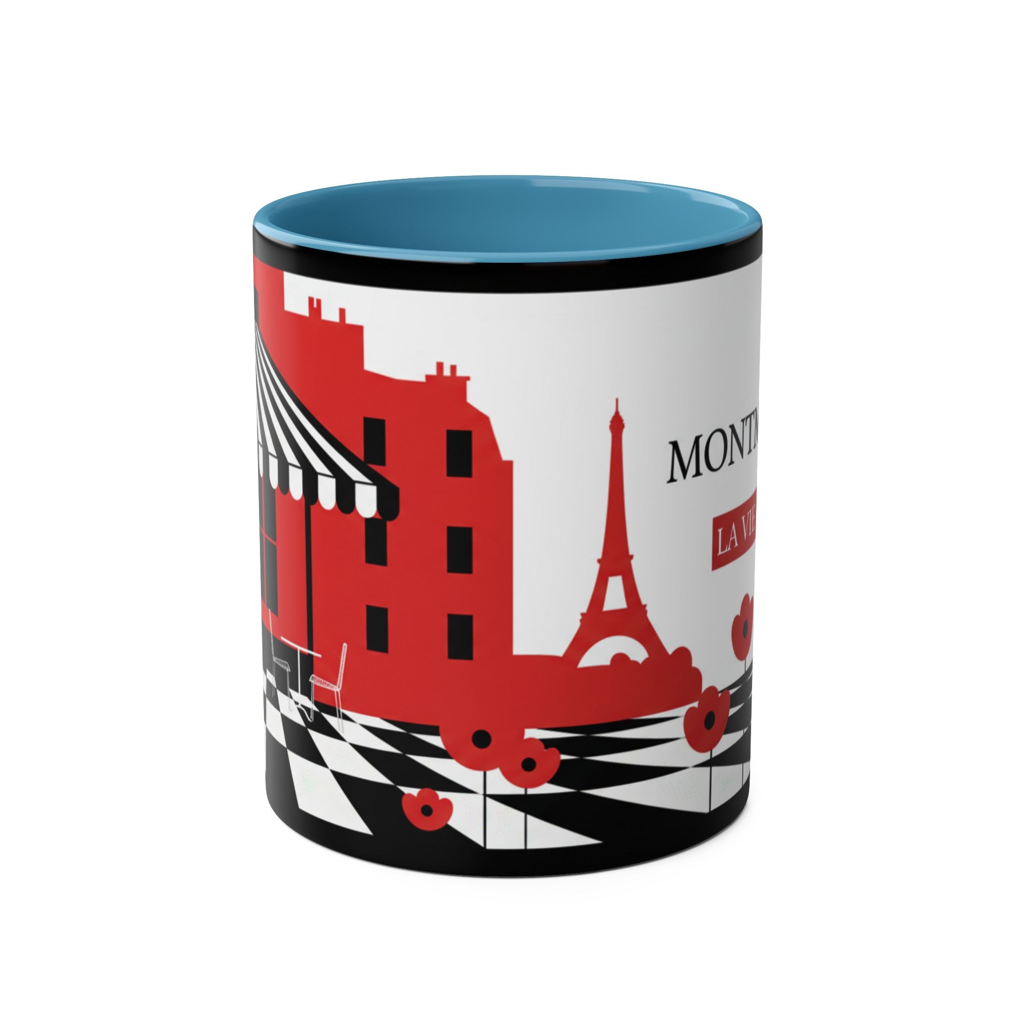 Two-Tone Coffee Mugs, 11oz